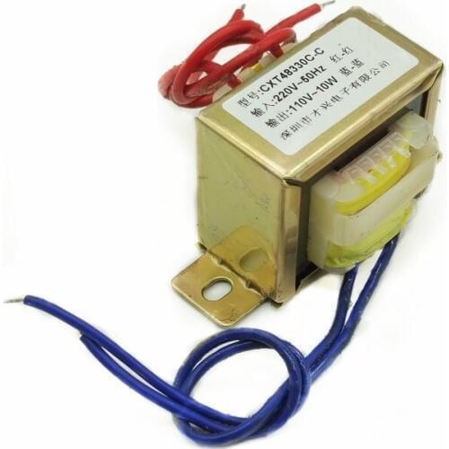 Power Transformer 10W/VA 220V to 110V 90mA 50Hz Power Frequency Transformer AC AC110V