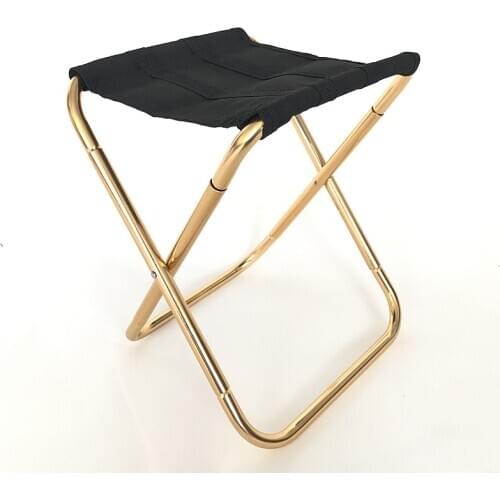 Folding Camping Stool, Lightweight & Portable Sturdy Chair for Picnic Camping Hiking Backpacking, Compact Traveling Foot Stool