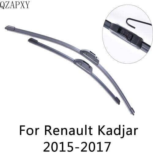 QZAPXY Wipers Blade For Renault Kadjar from 2015 2016 2017 Windscreen wiper Wholesale Car Accessories