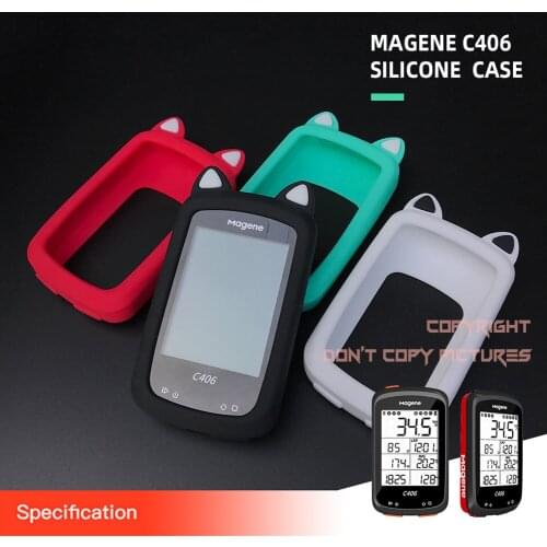 Cycling Waterproof Bike Bicycle Speedometer Silicon Case Bike Stopwatch Protective Cover For Magene C406 Bicycle Protect Cover