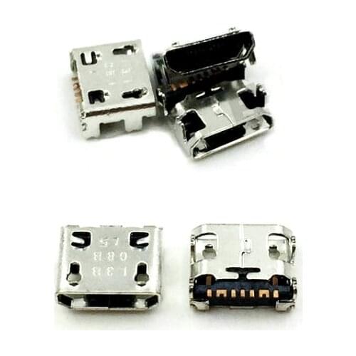 10pcs/Lot ,Micro USB Plug Power Charging Port Connector Socket For Samsung I9128 I739 I759 S6810 S5300 S7392 Phone