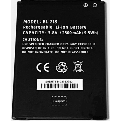 3.8V 2500mAh BL-218 For i-mobile Battery
