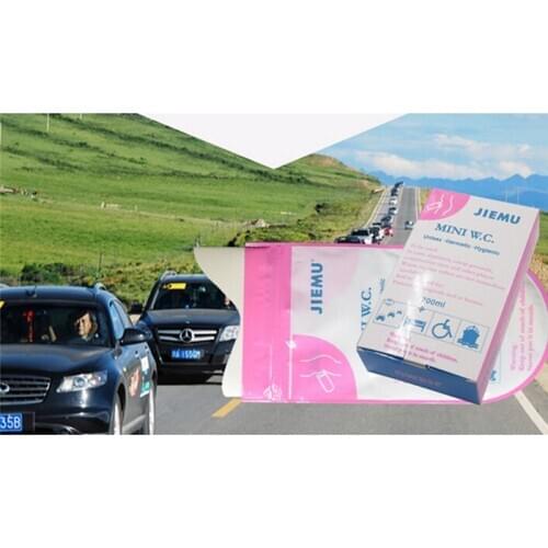 4PCs Portable Travel Urine Bag Mobile Mini Toilet For For Emergency Jam Camping Car Disposable Urinal Storage Bag For Female