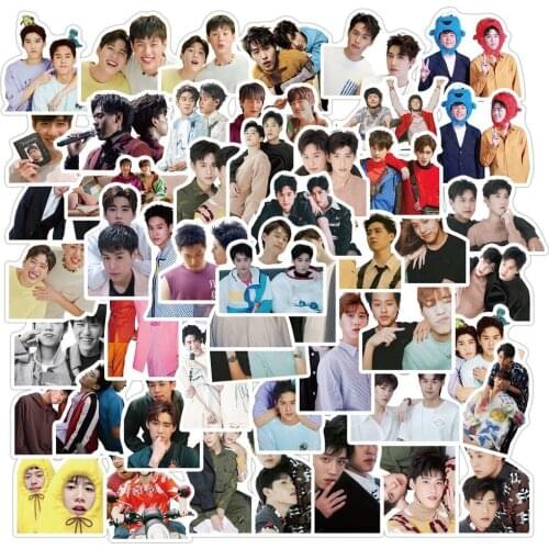 50PCS Thai TV Series Interpret My Love As Your Heart Stickers Pack for DIY Stationery Laptop Skateboard Guitar Helmet Sticker