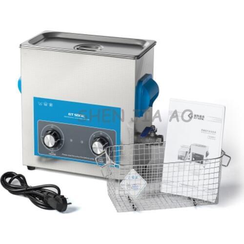 6L ultrasonic cleaning machine VGT-1860QT glasses dental watch automatic heated ultrasonic cleaner 110/220V