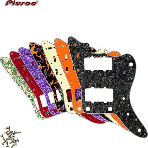 Pleroo Guitar accessories pickguards suit - For MIJ Japan Jazzmaster Style Guitar Pickguard Scratch Plate Replacement