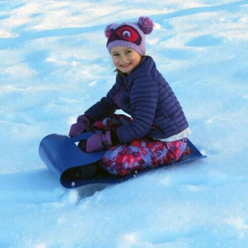 Safety Kids Snow Sled Snow Skiing Carpet lawn Flying Carpet Winter Portable Folding Snowboard Roll Up Snow Sleds Kids Fun Gift