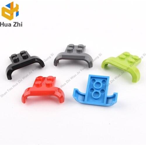 Building Blocks Parts 28326 10PCS Mudguard 3 x 4 with 2 x 2 Plate LEGOING MOCS Education