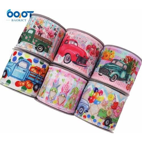 M-21719-1126 63MM 5Yards/Roll Lron Wire Edge Imitation Hemp Tacks With Summer Theme Party DIY Decoration Ribbons