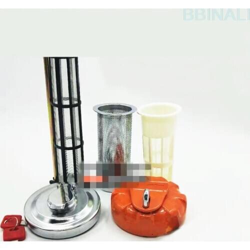 For HITACHI ZX ZAX EX60 70 120 240-5-6 Excavator Anti-theft diesel tank cover Fuel tank filter excavator accessories