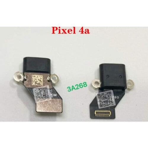 For Google Pixel 4a Original USB Charger Charging Port Ribbon Flex Cable USB Dock Connector Board