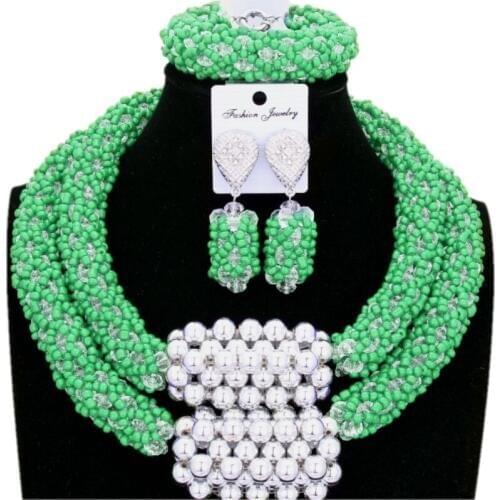 Dudo Store Necklace Set Indian 2 Layers Big Balls Costume Jewellery Set Bold Choker Pendant Set For African Bridal Women 2019