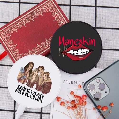 Maneskin Damiano David Wireless Charger for Iphone/Airpods Wireless Charger Portable Charger for Samsung for Huawei for Xiaomi