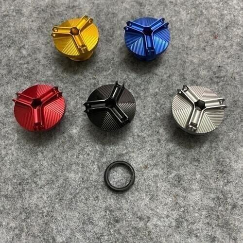 Motorcycle CNC Engine Oil Filter Cup Plug Cover Oil screw cap For SUZUKI GSXR600 GSX-R600 1997-2020 K1 K2 K3 K4 K5 K6 K7 K8 K9