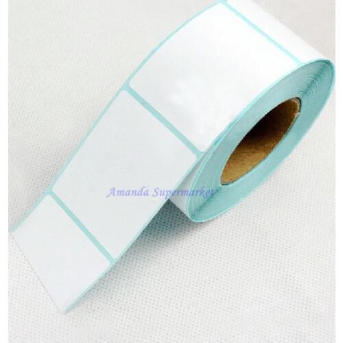 Sticker 40*60mm 400 Pcs / Roll Thermal Label For Supermarket Label Barcode Label Shipping Label High Quality