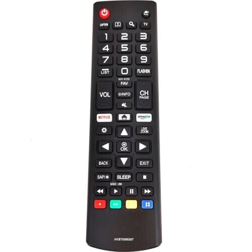 NEW Original AKB75095307 For LG LED TV Remote Control 55LJ550M 32LJ550B 32LJ550M-UB with amazon/netflix buttons