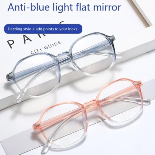 Cat Eye Glasses Frames Anti Blue Light Eyeglasses Clear Glasses Women Retro Optical Spectacles Ladies Fake Eyewear Myopia Frame