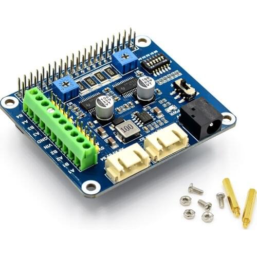 Raspberry Pi 3 4 4B 3B 2 Channel DRV8825 Stepper Stepping Motor Driver Breakout Board HAT for RPI Plus Zero W WH Jetson Nano