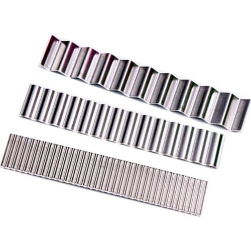 3pcs/set 11cm/3.4inch Silver Stainless Steel Clay Cutter Pottery Flexible Wavy Blade Ceramic Tools Diy Craft Art Sculpting Tools