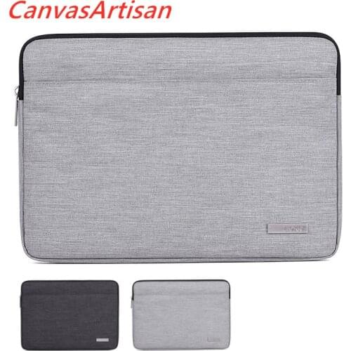 CanvasArtisan Brand Laptop Bag 11",12",13",14",15",15.6",13.3", Business Sleeve Case For Macbook Air Pro Notebook,Dropship V046