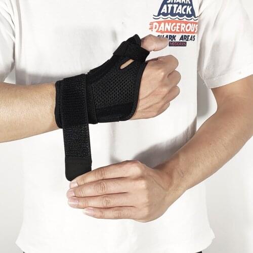 1Pcs Thumb Wrist Brace Wraps Carpal Tunnel Arthritis Tendonitis Sprain Wristband Wrist Support Bandage Sports Gym Hand Protector