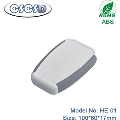 1pcs/lot 100*60*17mm electronics hand pcb box plastic enclosure for electronic device battery enclosure abs handheld enclosure