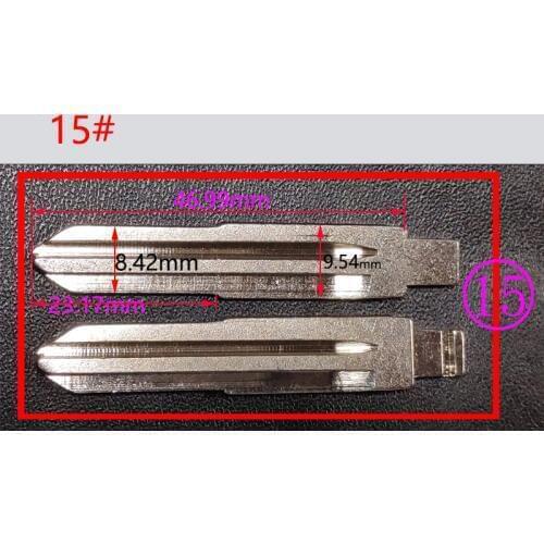 New Replacement Car key Shell blade fits for Lada key blade UNCUT for the outlets 1PC Accessories