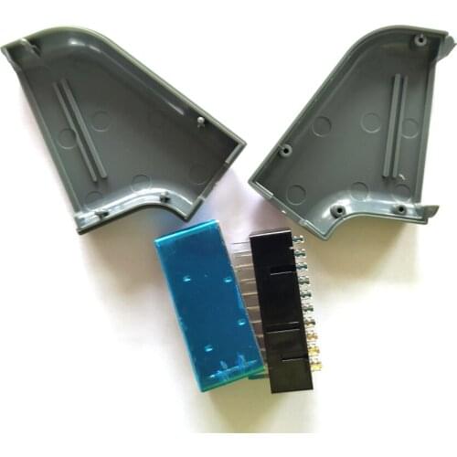 100PCS 21Pin Scart Cable with Heat and Shell Wiring Welding Wire Test Audio and Video Interface