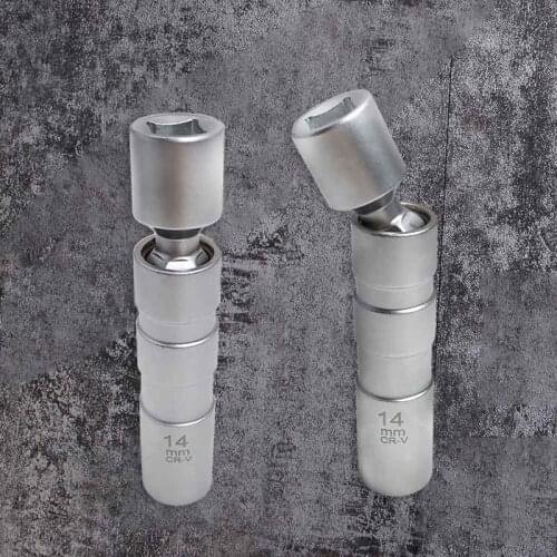 14mm 3/8 Drive Genuine Laser Tools Spark Plug Wobble Socket For BMW Double Cut