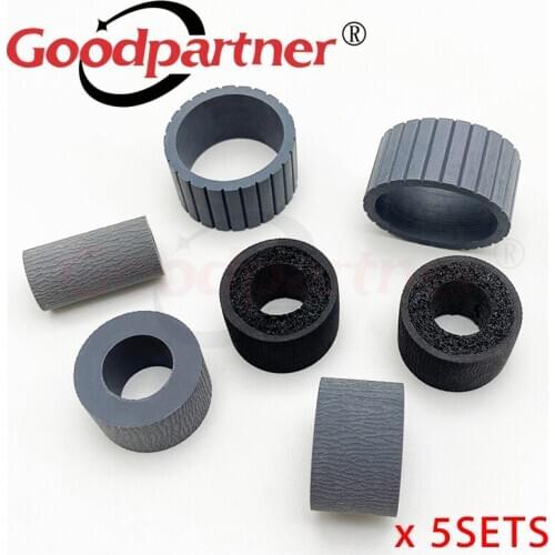 5X L2731-60004 L2740-60001 L2740A L2731A ADF Roller Tire Kit for HP Scanjet Enterprise 5000 7000 s2 s3 / 5000S2 5000S3 7000S2
