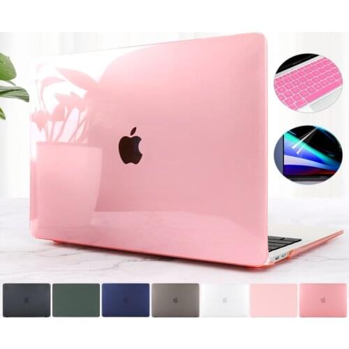 Laptop Case For Macbook Air 13 A2337 A2179 2020 A2338 M1 Chip Pro 13 12 11 15 A2289 New Touch Bar for Mac book Pro 16 A2141 Case