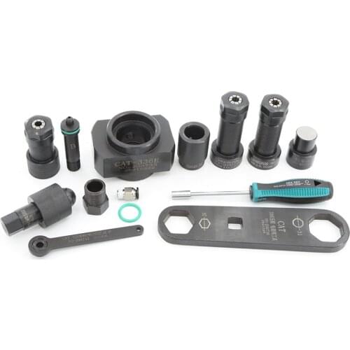 Diesel Common Rail Injector Measuring Disassemble Clamp Tool Set for CAT 320D 336E