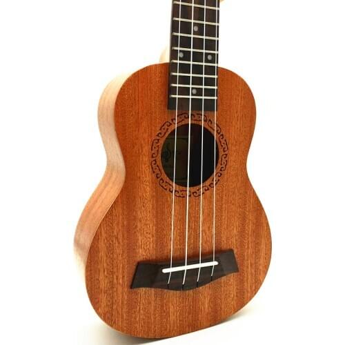 21 inch soprano Ukulele Four Strings Hawaiian Mini Guitar Ukelele small guitare uku Mahogany material