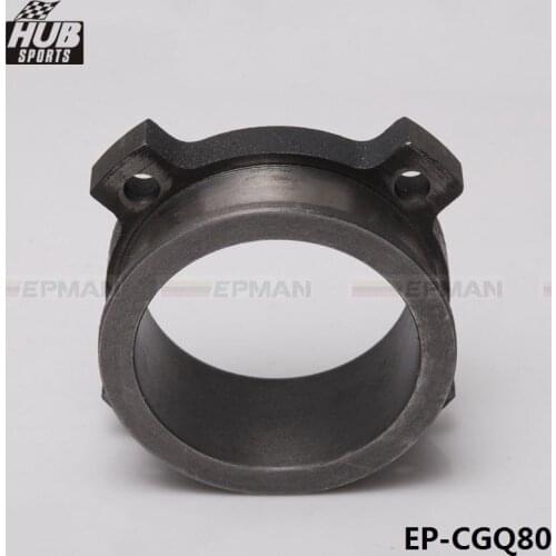 GT35 GT30 3" 4-Bolt To 3" V-Band Turbo Flange Downpipe Exhaust Adapter HU-CGQ80