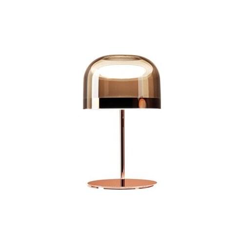 Italian post modern rose gold hardware desk lamp art bedside bedroom living room designer hotel desk lamp