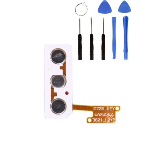 FOR Lg G3 MINI D723 Volume Audio Mute Power ON OFF Button Key Flex Cable Repair Kit Gift