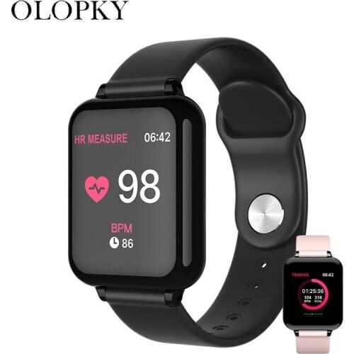 Men Women Smart Band Blood Pressure Smart Watch Heart Rate Monitor Fitness Bracelet Men Women IP67 Waterproof Sport Wristband