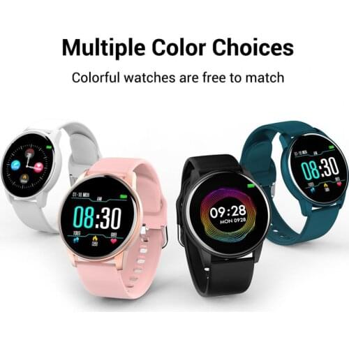 ZL01 Bluetooth Smart Watch Portable Waterproof Silicone Music Heart Rate Blood Pressure Monitor Sports Realtime Weather Forecast