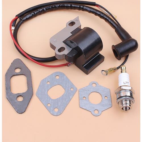 Ignition Coil Magneto Carburetor Intake Gaskets for Partner 350 351 370 371 390 420 440 Gasoline Chainsaw Spares Parts