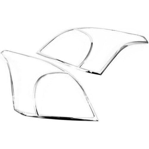 High Quality Chrome Head Light Cover for Toyota Prado Land Cruiser FJ120 03-08 Free Shipping