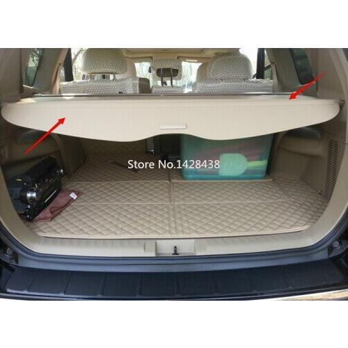 REAR CARGO SECURITY TRUNK COVER RETRACTABLE for 09-13 Toyota HIGHLANDER