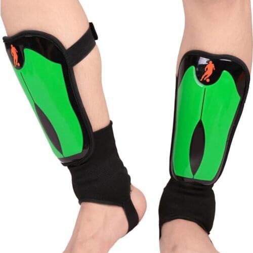 1 Pair Football Shin Pads EVA Super Fiber Sponge Futbol Soccer Shin Guard Breathable for Football Supplies