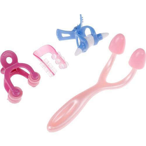 3Pcs/Set Beauty Tool Nose Up Clip Bridge Lifting Shaping Straightening Facial Clipper Corrector