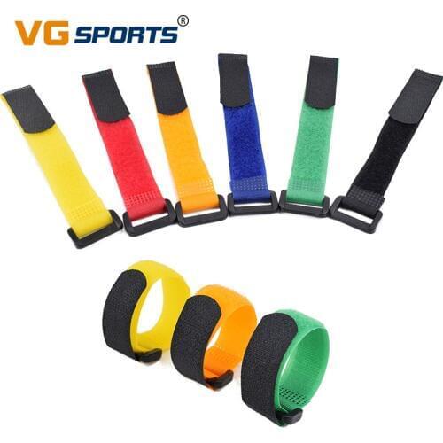 5pcs/lot Bicycle Handlebar Strap Holder Cycling Flashlight Tie Rope Bandages Universal Nylon Sticky Tie Fixed Items Bike Strap