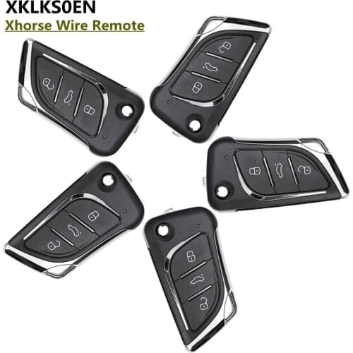 5pcs/lot Xhorse UNIVERSAL XKLKS0EN LEI.KSS Style Wired Remote KEY for VVDI Key Tool VVDI2