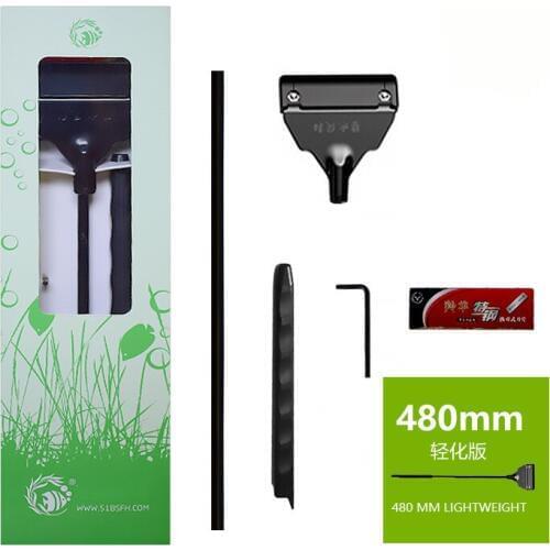 Aquarium Algae knife Aluminum alloy Ultralight Fish tank Cleaning tool Algae removal Flat sand shovel