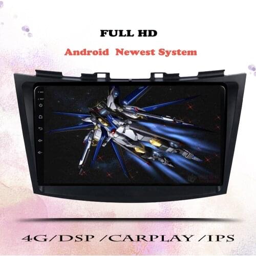 Android 10 DSP Car Radio Multimedia Player For Suzuki Swift 2011 2012 2013 2014 2015 Navigation 2 din no dvd Head Unit