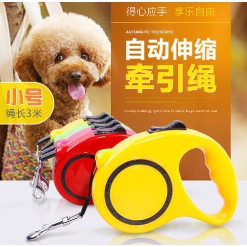 Automatic Telescopic Traction Rope Portable Pet Dog Chain Tractor Dog Rope 3 M 5 M Traction Belt