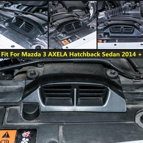 Lapetus For Mazda 3 AXELA Hatchback Sedan 2014 - 2018 Auto Styling Engine Warehouse Air Inlet Protective Cover Anti-blocking Kit