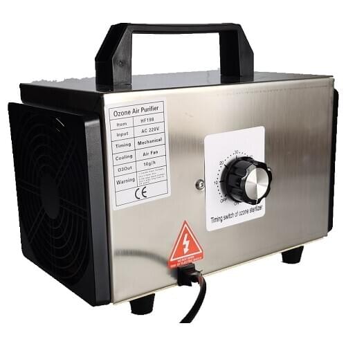 HF198 110V Fast Shipping Mini size Ozone generator 10g/h with 60min timer control Air Purifier